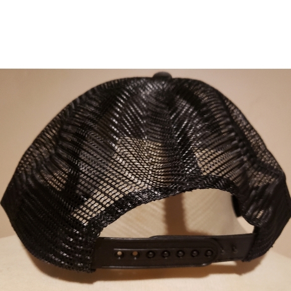 Kamala Harris Hat Black Frayed 47 Campaign Trucker Cap Red White Blue Mesh New - Picture 6 of 8